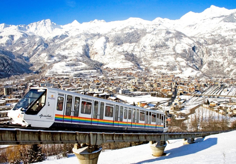 Wintersport Bourg Saint Maurice